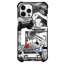 Initial D Takumi Fujiwara & AE86 Phone Case For iPhone Samsung Galaxy Pixel OnePlus Vivo Xiaomi Asus Sony Motorola Nokia - Takumi Fujiwara & AE86 Car Collage