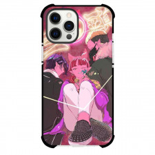 Welcome to Demon School Iruma Kun Case For iPhone Samsung Galaxy Pixel OnePlus Vivo Xiaomi Asus Sony Motorola Nokia - Characters Sitting Red Background