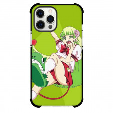 Welcome to Demon School Iruma Kun Clara Valac Case For iPhone Samsung Galaxy Pixel OnePlus Vivo Xiaomi Asus Sony Motorola Nokia - Clara Valac Jumping Green Background