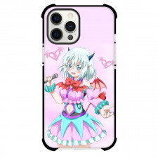 Welcome to Demon School Iruma Kun Crocell Kerori Case For iPhone Samsung Galaxy Pixel OnePlus Vivo Xiaomi Asus Sony Motorola Nokia - Crocell Kerori Holding Mic