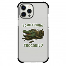 Italian Brainrot Bombardino Crocodilo Phone Case For iPhone Samsung Galaxy Pixel OnePlus Vivo Xiaomi Asus Sony Motorola Nokia - Bombardino Crocodilo Green Illustration Art Sticker