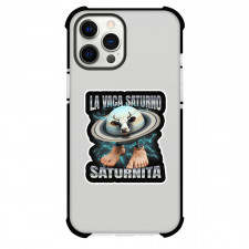 Italian Brainrot La Vaca Saturno Saturnita Phone Case For iPhone Samsung Galaxy Pixel OnePlus Vivo Xiaomi Asus Sony Motorola Nokia - La Vaca Saturno Saturnita 3D Art On Dark Background Sticker