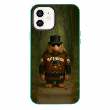 Italian Brainrot Matteooooo Phone Case For iPhone Samsung Galaxy Pixel OnePlus Vivo Xiaomi Asus Sony Motorola Nokia - Matteooooo Wearing Jersey In The Forest 3D Art Poster