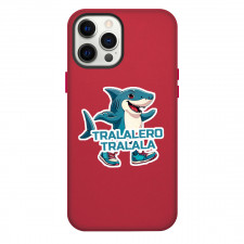 Italian Brainrot Tralalero Tralala Phone Case For iPhone Samsung Galaxy Pixel OnePlus Vivo Xiaomi Asus Sony Motorola Nokia - Tralalero Tralala Smiling Cartoon Art Sticker