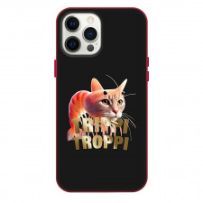 Italian Brainrot Trippi Troppi Phone Case For iPhone Samsung Galaxy Pixel OnePlus Vivo Xiaomi Asus Sony Motorola Nokia - Trippi Troppi 3D Art On Black Background