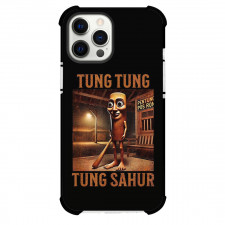 Italian Brainrot Tung Tung Tung Sahur Phone Case For iPhone Samsung Galaxy Pixel OnePlus Vivo Xiaomi Asus Sony Motorola Nokia - Tung Tung Tung Sahur Standing Under Lamp Post Poster