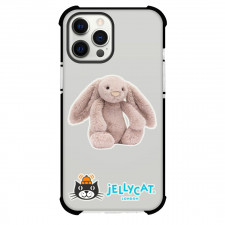 Jellycat Animals Phone Case For iPhone Samsung Galaxy Pixel OnePlus Vivo Xiaomi Asus Sony Motorola Nokia - Luxe Bunny Rosa Portrait