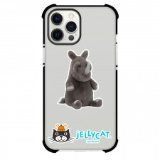 Jellycat Animals Phone Case For iPhone Samsung Galaxy Pixel OnePlus Vivo Xiaomi Asus Sony Motorola Nokia - Roderick Rhinoceros Portrait