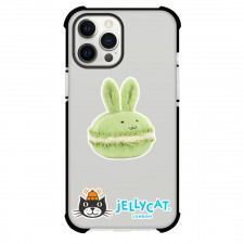 Jellycat Food and Drinks Phone Case For iPhone Samsung Galaxy Pixel OnePlus Vivo Xiaomi Asus Sony Motorola Nokia - Dainty Dessert Bunny Macaron Portrait
