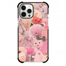 Jellycat Phone Case For iPhone Samsung Galaxy Pixel OnePlus Vivo Xiaomi Asus Sony Motorola Nokia - Pink Jellycats Collage