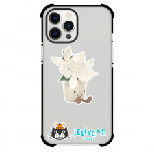 Jellycat Plants Phone Case For iPhone Samsung Galaxy Pixel OnePlus Vivo Xiaomi Asus Sony Motorola Nokia - Gold Poinsettia Portrait