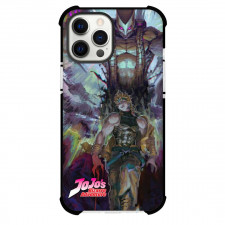 JoJo's Bizarre Adventure Dio Brando The World Phone Case For iPhone Samsung Galaxy Pixel OnePlus Vivo Xiaomi Asus Sony Motorola Nokia - Dio Brando The World Portrait On Watercolor Background