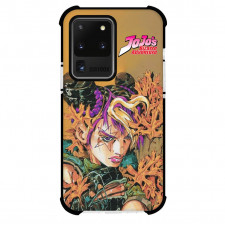 JoJo's Bizarre Adventure Jolyne Cujoh Phone Case For iPhone Samsung Galaxy Pixel OnePlus Vivo Xiaomi Asus Sony Motorola Nokia - Jolyne Cujoh Side Portrait On Fallen Leaves Background