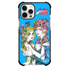 JoJo's Bizarre Adventure Jolyne Cujoh Giorno Giovanna Phone Case For iPhone Samsung Galaxy Pixel OnePlus Vivo Xiaomi Asus Sony Motorola Nokia - Jolyne Cujoh Giorno Giovanna Side Portrait Shojo Manga