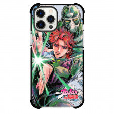 JoJo's Bizarre Adventure Noriaki Kakyoin Hierophant Emerald Phone Case For iPhone Samsung Galaxy Pixel OnePlus Vivo Xiaomi Asus Sony Motorola Nokia - Noriaki Kakyoin Hierophant Emerald Attack Mode Illustration