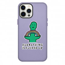 Joguman Brachio Phone Case For iPhone Samsung Galaxy Pixel OnePlus Vivo Xiaomi Asus Sony Motorola Nokia - Brachio Everything is Fcuked Up Illustration Art Sticker