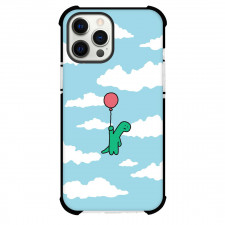 Joguman Brachio Phone Case For iPhone Samsung Galaxy Pixel OnePlus Vivo Xiaomi Asus Sony Motorola Nokia - Brachio Floating With Red Balloon On Air Illustration Art Poster
