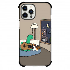 Joguman Brachio Phone Case For iPhone Samsung Galaxy Pixel OnePlus Vivo Xiaomi Asus Sony Motorola Nokia - Brachio Playing Guitar Illustration Art Poster