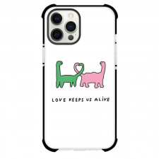 Joguman Phone Case For iPhone Samsung Galaxy Pixel OnePlus Vivo Xiaomi Asus Sony Motorola Nokia - Joguman Brachio And Diplo Love Keeps Us Alive Poster
