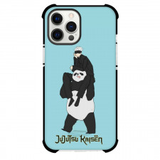 Jujutsu Kaisen Phone Case For iPhone Samsung Galaxy Pixel OnePlus Vivo Xiaomi Asus Sony Motorola Nokia - Satoru Gojo Panda Cartoon Art
