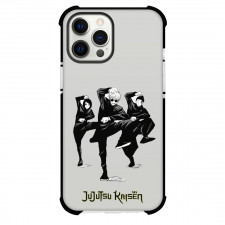 Jujutsu Kaisen Phone Case For iPhone Samsung Galaxy Pixel OnePlus Vivo Xiaomi Asus Sony Motorola Nokia - Satoru Gojo Suguru Geto Shoko Ieiri Dancing Sticker