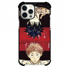 Jujutsu Kaisen Phone Case For iPhone Samsung Galaxy Pixel OnePlus Vivo Xiaomi Asus Sony Motorola Nokia - Yuji Itadori Megumi Fushiguro Upside Down Comic Art
