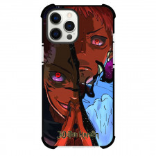 Jujutsu Kaisen Phone Case For iPhone Samsung Galaxy Pixel OnePlus Vivo Xiaomi Asus Sony Motorola Nokia - Yuji Itadori Ryomen Sukuna Half Portrait Illustration