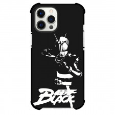 Kamen Rider Black Case For iPhone Samsung Galaxy Pixel OnePlus Vivo Xiaomi Asus Sony Motorola Nokia - Black And White Portrait