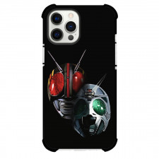 Kamen Rider Case For iPhone Samsung Galaxy Pixel OnePlus Vivo Xiaomi Asus Sony Motorola Nokia - Black And Shadow Head Portrait