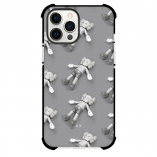 Kaws Phone Case For iPhone Samsung Galaxy Pixel OnePlus Vivo Xiaomi Asus Sony Motorola Nokia - Gray Lying Down Pattern Art
