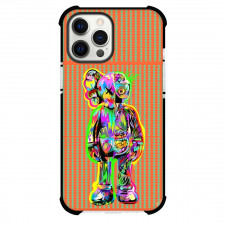 Kaws Phone Case For iPhone Samsung Galaxy Pixel OnePlus Vivo Xiaomi Asus Sony Motorola Nokia - Standing Pop Art Pattern Art Background