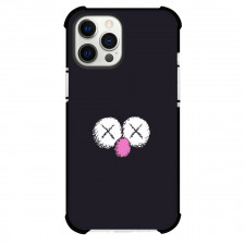 Kaws Phone Case For iPhone Samsung Galaxy Pixel OnePlus Vivo Xiaomi Asus Sony Motorola Nokia - Eyes In Black Background