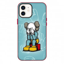 Kaws Phone Case For iPhone Samsung Galaxy Pixel OnePlus Vivo Xiaomi Asus Sony Motorola Nokia - Kaws Sad Retro Cartoon Poster