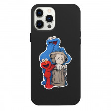 Kaws Phone Case For iPhone Samsung Galaxy Pixel OnePlus Vivo Xiaomi Asus Sony Motorola Nokia - Kaws Styled Sesame Street Characters Sticker