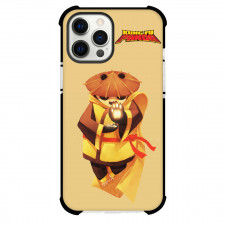 Kung Fu Panda Po Phone Case For iPhone Samsung Galaxy Pixel OnePlus Vivo Xiaomi Asus Sony Motorola Nokia - Po Fighting Posture On Beige Background