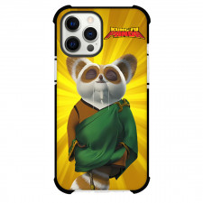 Kung Fu Panda Master Shifu Phone Case For iPhone Samsung Galaxy Pixel OnePlus Vivo Xiaomi Asus Sony Motorola Nokia - Master Shifu In Meditation Posture On Yellow Effect