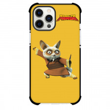 Kung Fu Panda Master Shifu Phone Case For iPhone Samsung Galaxy Pixel OnePlus Vivo Xiaomi Asus Sony Motorola Nokia - Master Shifu Signature Posture On Yellow Background