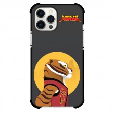 Kung Fu Panda Tigress Phone Case For iPhone Samsung Galaxy Pixel OnePlus Vivo Xiaomi Asus Sony Motorola Nokia - Tigress Side Portrait Illustration On Yellow Sun