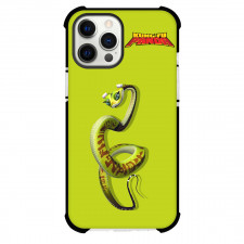 Kung Fu Panda Viper Phone Case For iPhone Samsung Galaxy Pixel OnePlus Vivo Xiaomi Asus Sony Motorola Nokia - Viper On Lime Green Background