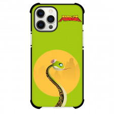 Kung Fu Panda Viper Phone Case For iPhone Samsung Galaxy Pixel OnePlus Vivo Xiaomi Asus Sony Motorola Nokia - Viper Side Portrait On Yellow Sun Background