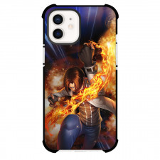 The King of Fighters Kyo Kusanagi Phone Case For iPhone Samsung Galaxy Pixel OnePlus Vivo Xiaomi Asus Sony Motorola Nokia - Kyo Kusanagi Creates Fire From Air Poster