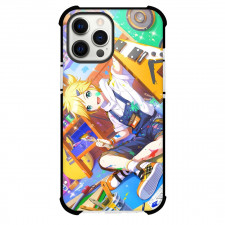 Kagamine Rin & Len Phone Case For iPhone Samsung Galaxy Pixel OnePlus Vivo Xiaomi Asus Sony Motorola Nokia - Kagamine Rin & Len Kagamine Len Portrait Holding Guitar