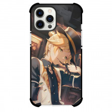 Kagamine Rin & Len Phone Case For iPhone Samsung Galaxy Pixel OnePlus Vivo Xiaomi Asus Sony Motorola Nokia - Kagamine Rin & Len Kagamine Len Side Portrait Biting Gloves