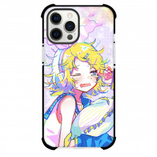 Kagamine Rin & Len Phone Case For iPhone Samsung Galaxy Pixel OnePlus Vivo Xiaomi Asus Sony Motorola Nokia - Kagamine Rin & Len Kagamine Rin Side Portrait Purple Background