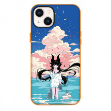 Kaiju Girl Caramelise Kuroe Akaishi Phone Case For iPhone Samsung Galaxy Pixel OnePlus Vivo Xiaomi Asus Sony Motorola Nokia - Kuroe Akaishi Ocean Sky Kaiju Anime Art Poster