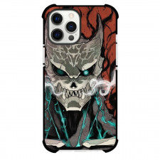 Kaiju No.8 For iPhone Samsung Galaxy Pixel OnePlus Vivo Xiaomi Asus Sony Motorola Nokia - Kaiju No.8 Portrait Black Red Background