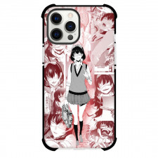 Kakegurui Midari Ikishima Phone Case For iPhone Samsung Galaxy Pixel OnePlus Vivo Xiaomi Asus Sony Motorola Nokia - Mary Saotome Red Manga Background