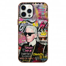 Karl Lagerfeld Phone Case For iPhone Samsung Galaxy Pixel OnePlus Vivo Xiaomi Asus Sony Motorola Nokia - Trendy Man Pop Art Psoter