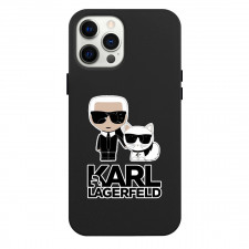 Karl Lagerfeld Phone Case For iPhone Samsung Galaxy Pixel OnePlus Vivo Xiaomi Asus Sony Motorola Nokia - Wordmark Mascot Logo Sticker
