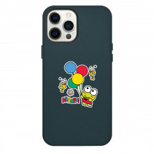 Sanrio Keroppi Phone Case For iPhone Samsung Galaxy Pixel OnePlus Vivo Xiaomi Asus Sony Motorola Nokia - Keroppi Holding Balloons Sticker